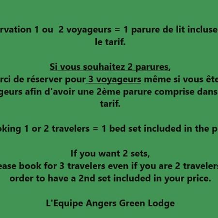 Tiny House Cosy 2 - Angers Green Lodge Eksteriør bilde